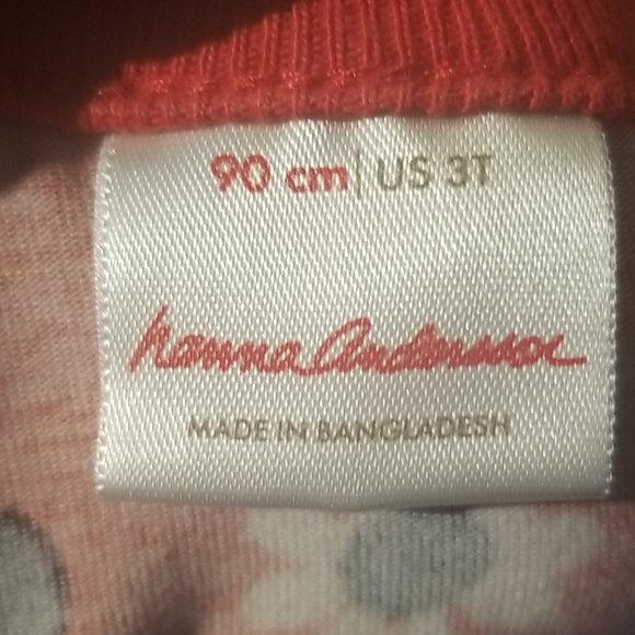 Hanna Andersson Romper sz 90/3T - Picture 3 of 3